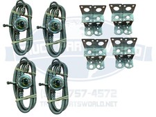 Stainless Cats Eye Tire Pressure System 4 Pak 110psi