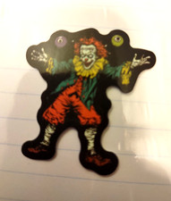 Scary Horror Gothic Cartoon Decal Sticker