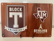 Revolver Brewing - Texas A&M Sign - Aggies - University - Blonde Ale - Football