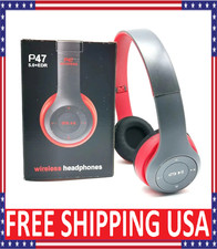 Foldable Bluetooth 5.0 Wireless Headset   TF Card  Wired Earphone Music Headpho