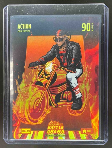 2026 Battle Arena 1st Edition Action Fire Grillin' #GRILL-129