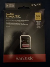 SanDisk Extreme Pro 512GB New Memory Card