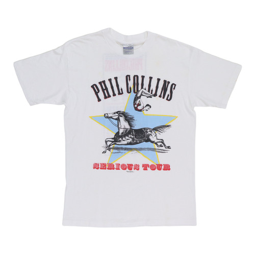 Vintage 1990 Phil Collins Serious Tour Shirt Size: Large