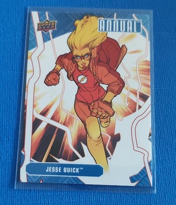 Upper Deck DC Annual # 99 Jesse Quick Base Trading Card