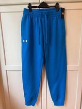 Under Armour Men’s Rival Fleece Joggers Medium Blue Sweatpants NWT