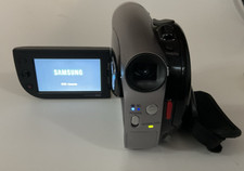 Samsung VP-DX100 Compact Mini DVD Camcorder Silver Tested With Case