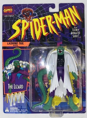 Marvel Comics Lizard Action Figure Spider-Man Animated Toy Biz 1994 NEW