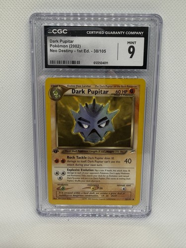 Dark Pupitar (1st Edition) graded CGC 9 for sale on eBay