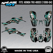 Graphics Kit for ATV Honda TRX 400EX (1999-2004) Prime Series - TEAL