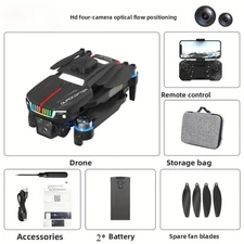 4K Brushless Camera FPV Drone+360° Obstacle Avoidance+Long-Distance Quadcopter