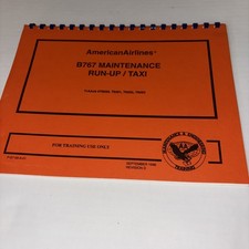 Boeing B767 Maintenance Run-Up / Taxi - AA Maintenance Training Sep 1996