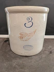Antique RED WING 3 Gallon Union Stoneware Crock