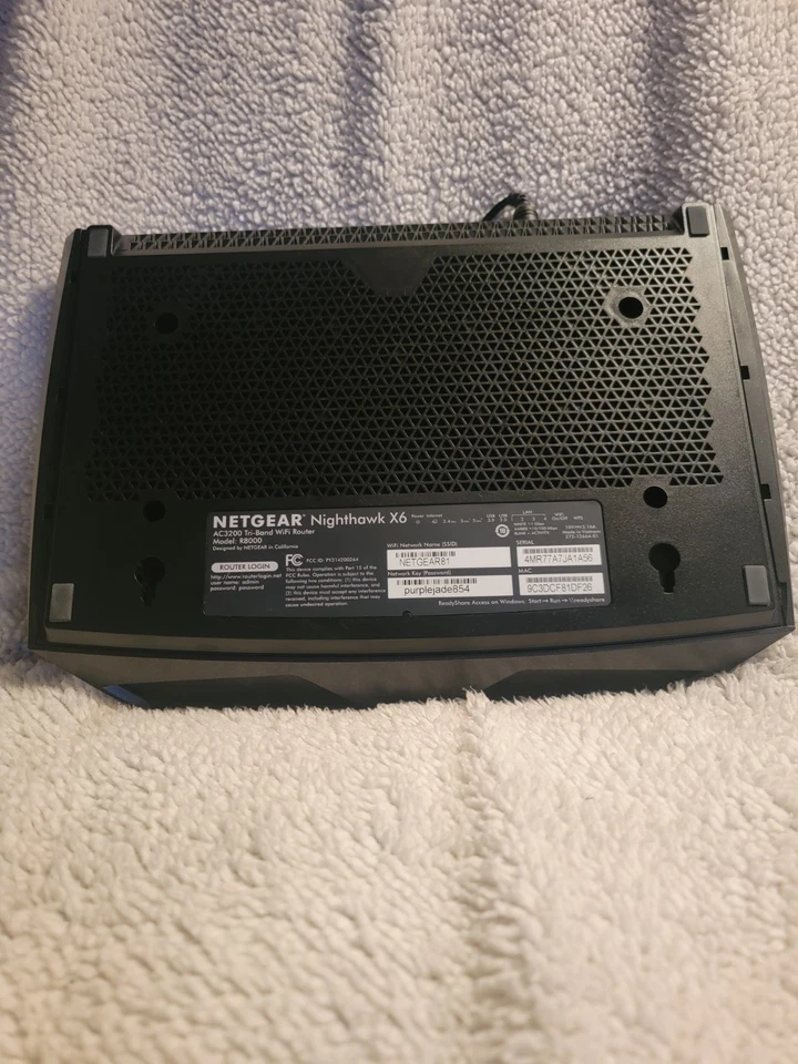 Roteador Wi-Fi Gigabit Tri-Band NETGEAR Nighthawk X6 AC3200 - ‎Preto... - Imagem 4 de 4