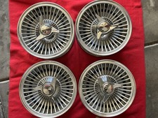 Vintage Set Of C2 Corvette Concept One Knock Off Style Wheels 15 X 6