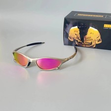 Oakley Penny Juliet X-Mental Sunglasses Silver Frame/Pink Lens