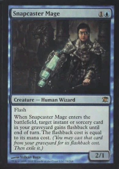 Snapcaster Mage Magic: The Gathering Individual Trading Card Games