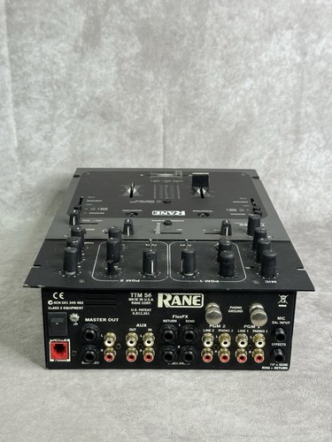 Mezclador DJ estilo batalla rendimiento Rane TTM 56 TTM56 sin probar COMO ESTÁ - Imagen 7 de 11