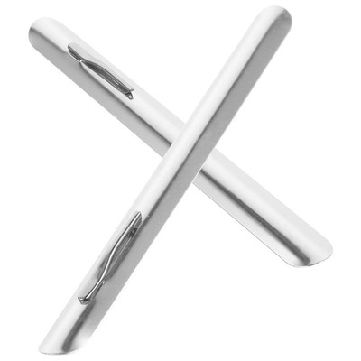  2 Pcs Crumb Scraper Bread Cleaner Waiter Stainless Steel Crumbers for Servers