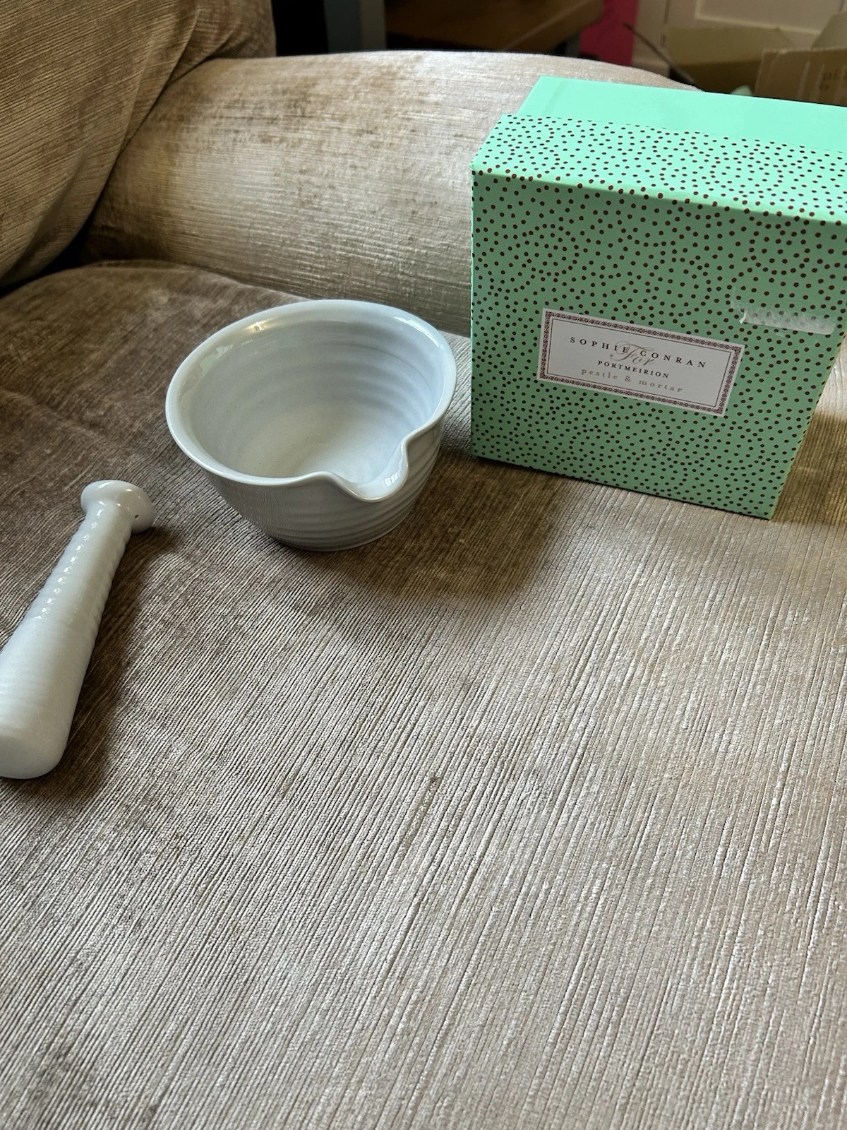 Portmeirion / Sophie Conran PESTLE and MORTAR grey