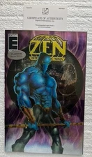 Entity Comics   1993 "Zen (#0 -  Intergalactic Warrior) " Gold Edition w/COA.