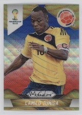 2014 Panini Prizm World Cup Blue & Red Wave Prizm Camilo Zuniga #49 5v6