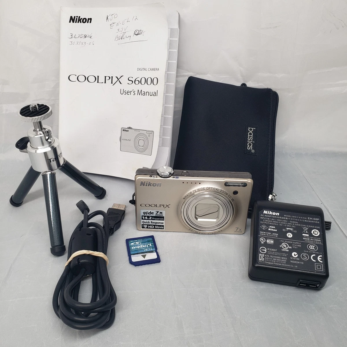 Preços baixos em Câmeras digitais Nikon Coolpix S6000 | eBay
