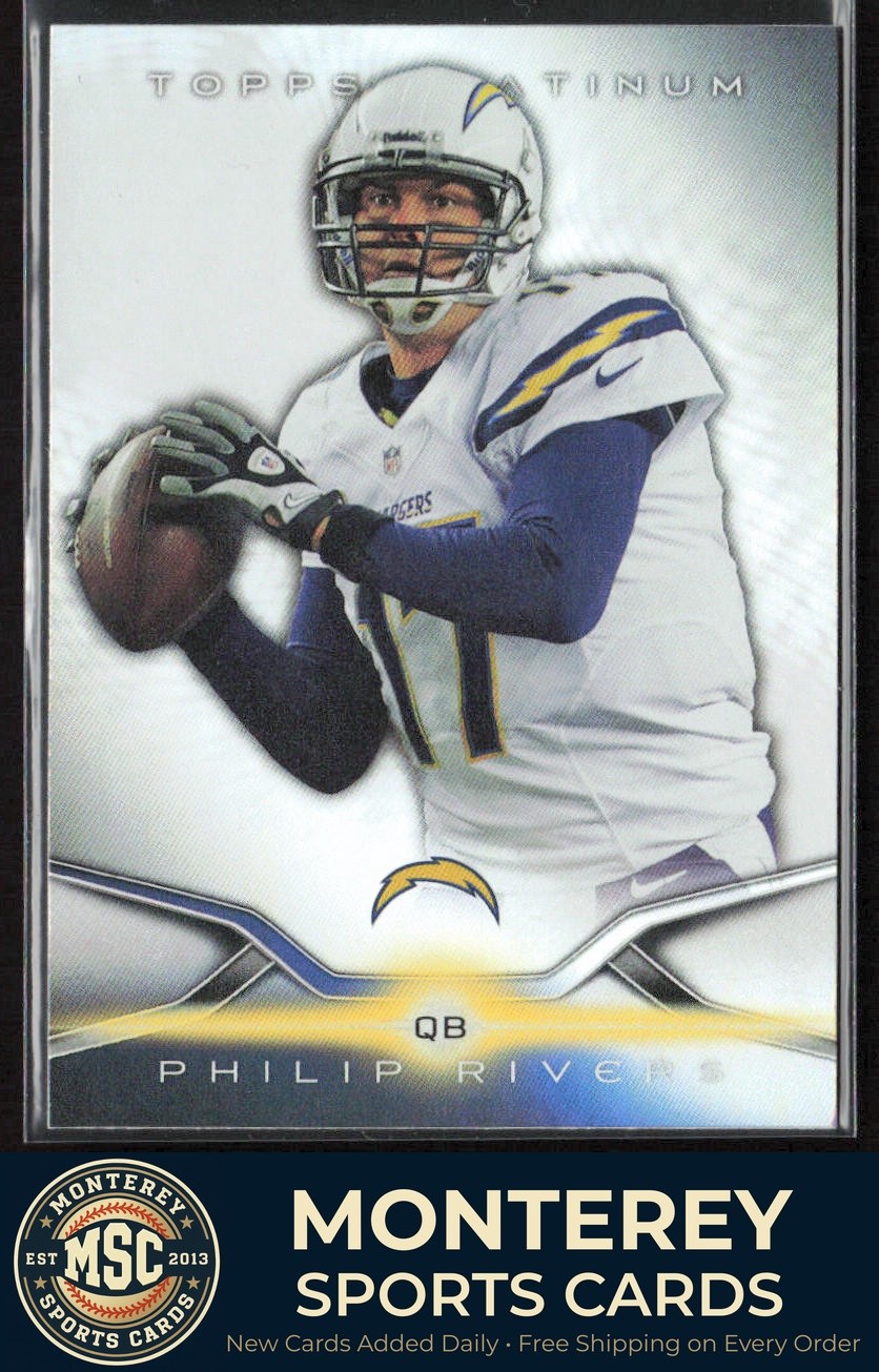 Philip Rivers 2014 Topps Platinum #65 San Diego Chargers