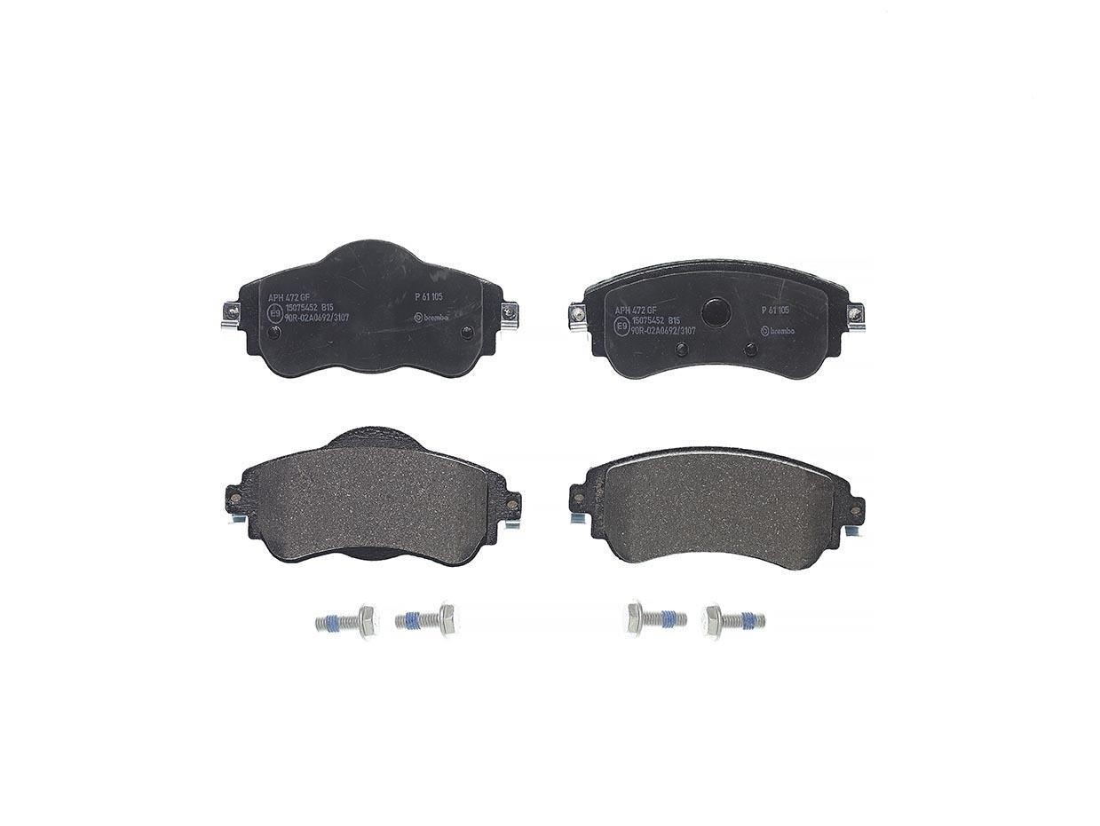 Fits BREMBO P 61 105 Brake Pad Set, Disc Brake - Image 24