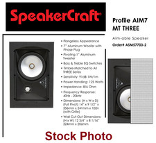 SpeakerCraft Profile AIM7 MT Three professional series speaker MIB UNOPENED