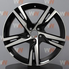 19" Volvo XC60 Black Diamond Cut Gloss wheel REFURBISHED 7.5J ET50.5 32327353