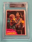 JAMAAL WILKES Signed 1981-82 TOPPS Card #23 Beckett Authenticated BAS