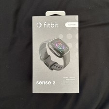FitBit Sense 2 41mm Graphite Aluminium Case with Shadow Grey Silicone Band