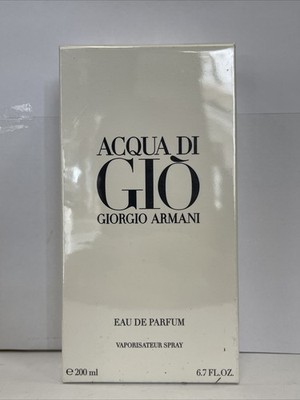ACQUA DI GIO' - ARMANI - EAU DE PARFUM 200ml SPRAY