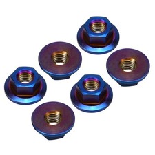 Titanium Strut Shock Tower Nuts For BMW E46 E60 E61 E83 E53 X3 X5 Z4 E85 E86 E89
