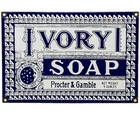 VINTAGE IVORY SOAP PORCELAIN SIGN GAS STATION GROCERY STORE HARDWARE MOTOR OIL