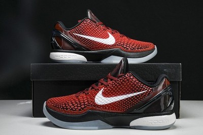 DH9888-600 NK Kobe 6 Protro Challenge Red All-Star Men's Basketball shoes Size