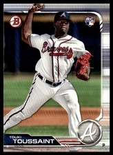 2019 Bowman Touki Toussaint Rookie Atlanta Braves #19