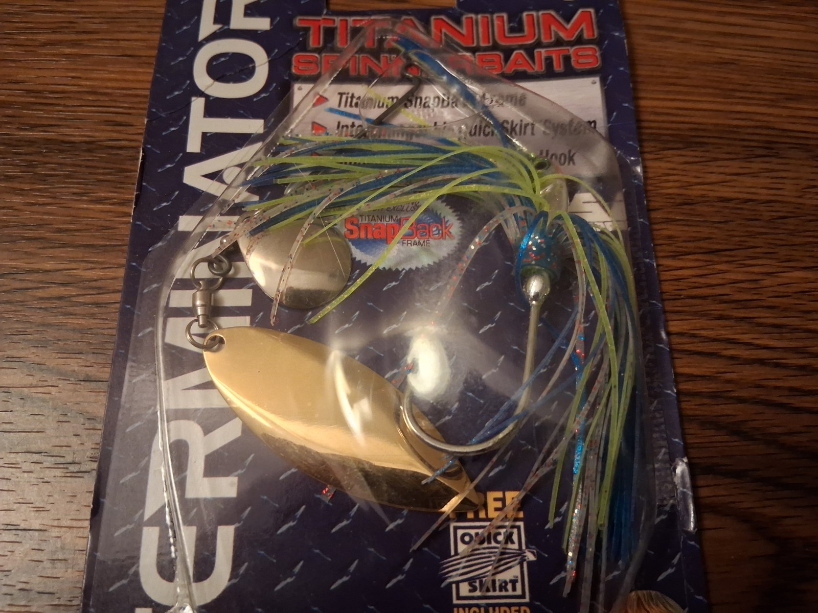 Terminator Titanium 3/8 oz Spinnerbait T3810TW - Image 2