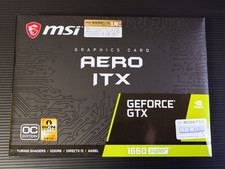 MSI GeForce GTX 1660 SUPER AERO ITX OC 6GB GDDR6 Karta graficzna GPU Testowana Japonia