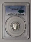 1898 10C Barber Dime PCGS PR62CAM (CAC)