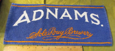Adams Sole Bay Brewery Beer bar mat towel