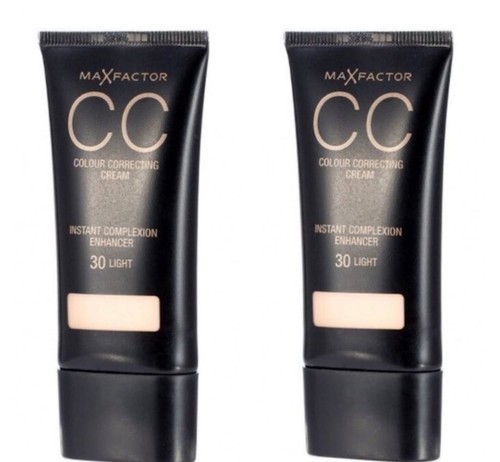 2x Max Factor CC Colour Correcting Cream - SPF10 - Shade : 30 Light - 30ml - Picture 2 of 2