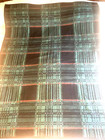 Biederlack Vintage Lodge Plaid Throw Blanket Reversible Blue 52x76 Made USA