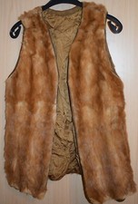 braune Fohlenweste Größe M