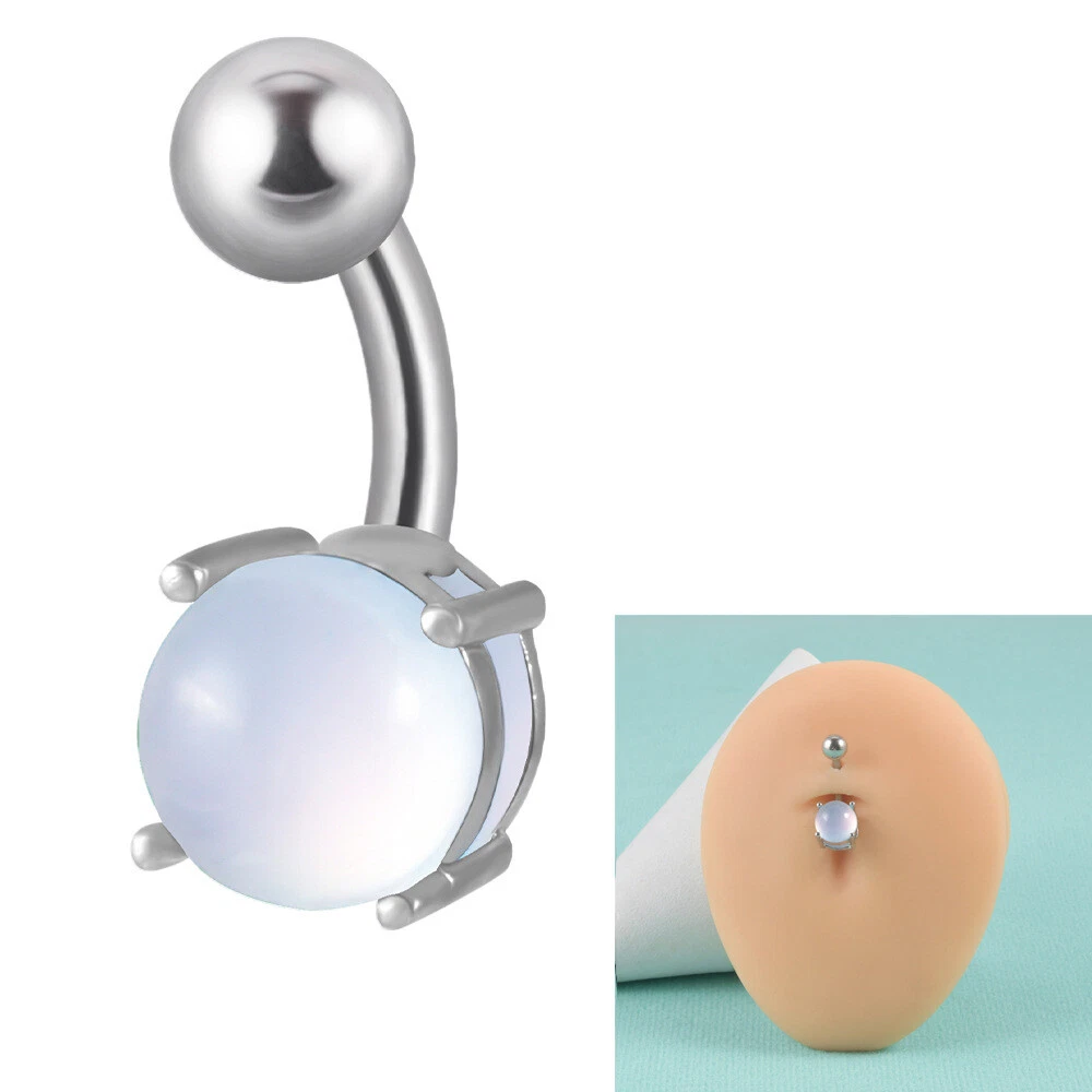 Moonstone belly bar deals