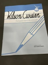 Wilson Cursive Forward Slant Workbook Right-Handed Students Book NEW - 10 Pack