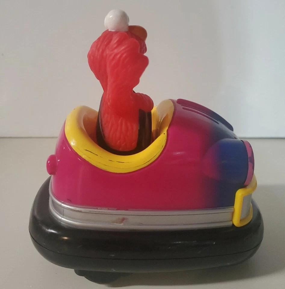 Elmo бампер автомобиля Sesame Street Bump & Go электрический говорить 2002 работает! - Изображение 3 из 4