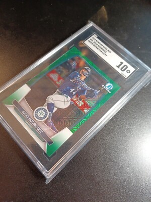 2023 JULIO RODRIGUEZ 62/99 SGC 10 GM Bowman Chrome Mega Box | eBay