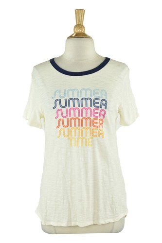 Old Navy Women Tops T - MED Ivory Cotton | eBay