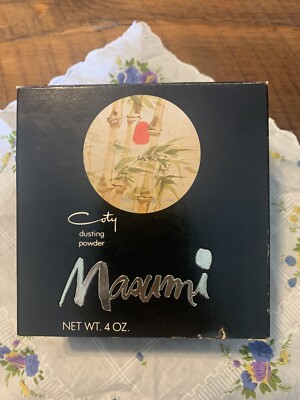 Masumi Dusting Powder/4.0 Oz. By Coty/Sealed Powder/Puff & Original Box
